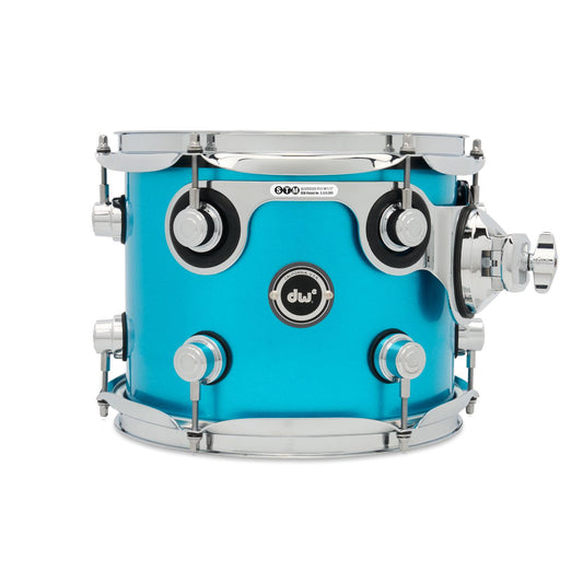 DW DWe Electronic/Acoustic Tom 10x8 Laser Blue Metallic - Drum Center Of Portsmouth