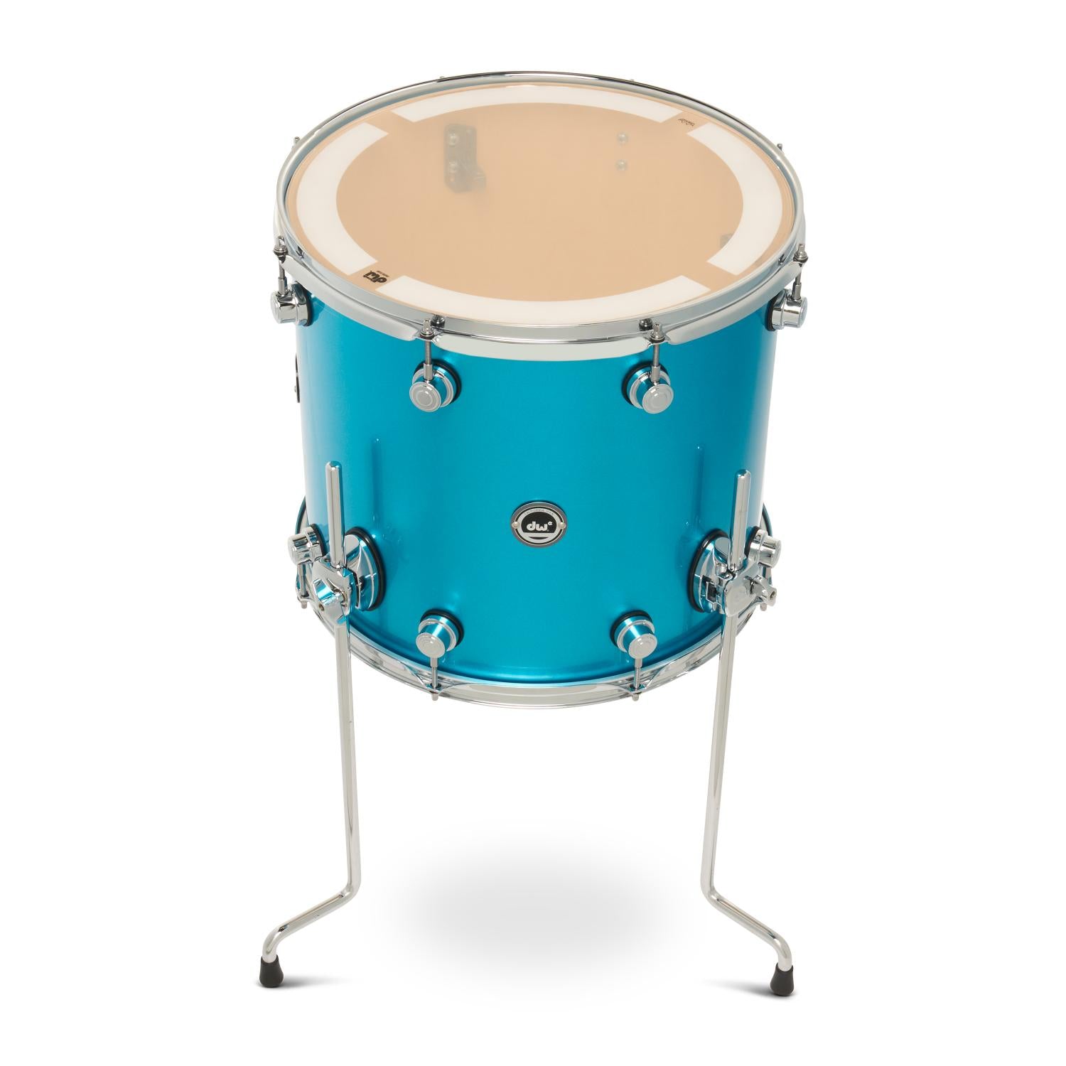 DW DWe Electronic/Acoustic Floor Tom 16x14 Laser Blue Metallic - Drum Center Of Portsmouth