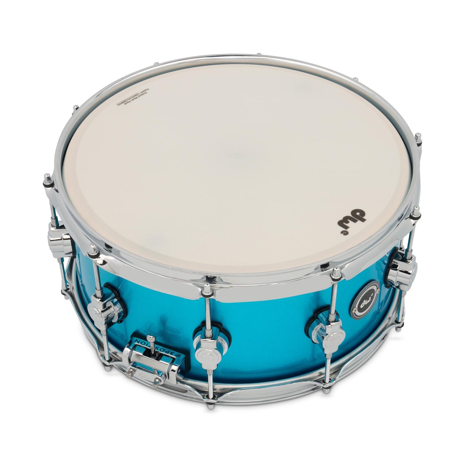 DW DWe Electronic/Acoustic Snare Drum 14x6.5 Laser Blue Metallic - Drum Center Of Portsmouth