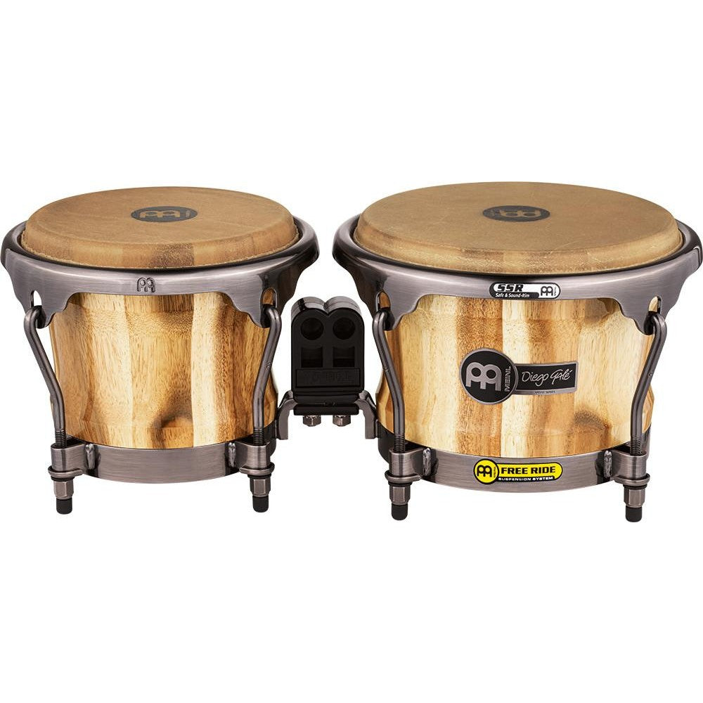 Meinl Percussion Artist Series Bongo Diego Gale Chamchuri Wood True Skin Calf Head - Drum Center Of Portsmouth