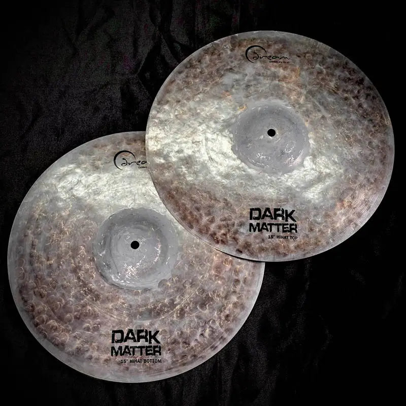 Dream Dark Matter Hi Hat Cymbals 15" DEMO MODEL