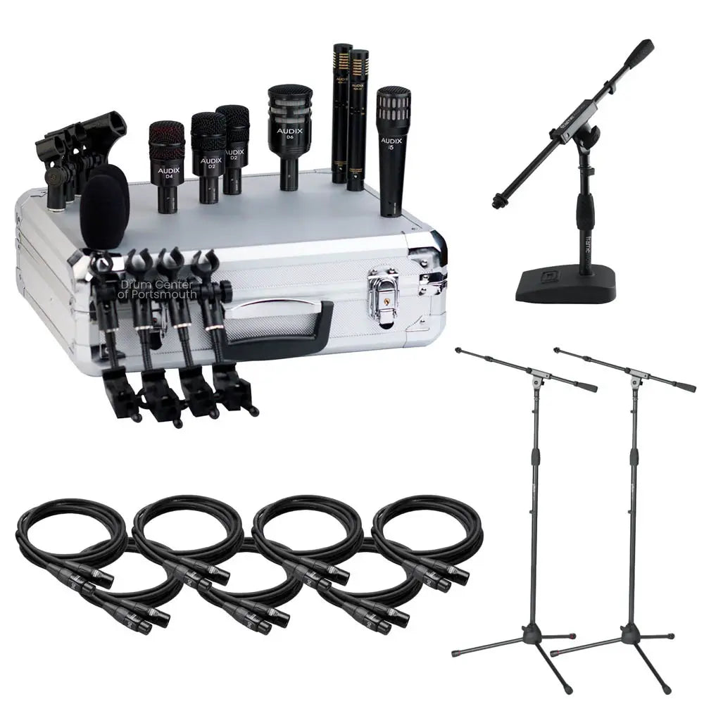 Audix DP7 Drum Microphone Pack Standard Bundle #2 - Drum Center Of Portsmouth