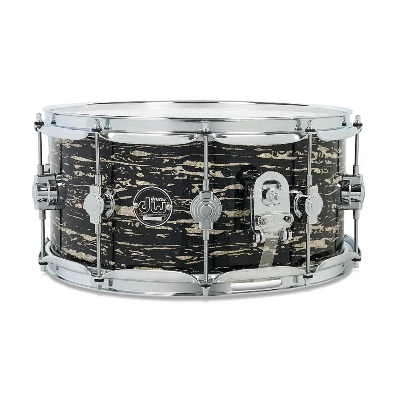 EMBARGOED - ACTIVATE OCT 13 - DW Performance Limited Edition Snare Drum 14x6.5 Black Oyster Glass - Drum Center Of Portsmouth