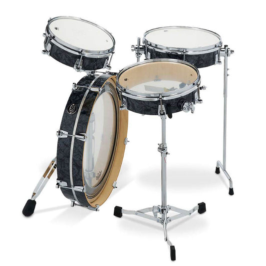 DW Performance 4pc Low Pro Drum Set Black Diamond - Drum Center Of Portsmouth