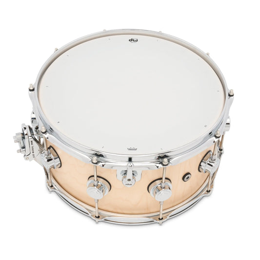 DW Collectors Maple 333 Snare Drum 14x6.5 Satin Oil w/ Zikit - Drum Center Of Portsmouth