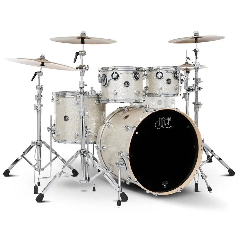 DW Limited Edition Performance 4pc Drum Set Broken Glass - Drum Center of Portsmouth