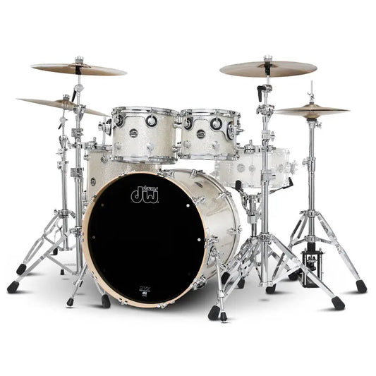DW Limited Edition Performance 4pc Drum Set Broken Glass - Drum Center of Portsmouth