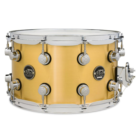 DW Performance Polished Brass Snare Drum 14x8 - Drum Center Of Portsmouth