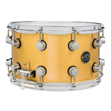 DW Performance Polished Brass Snare Drum 14x8 - Drum Center Of Portsmouth