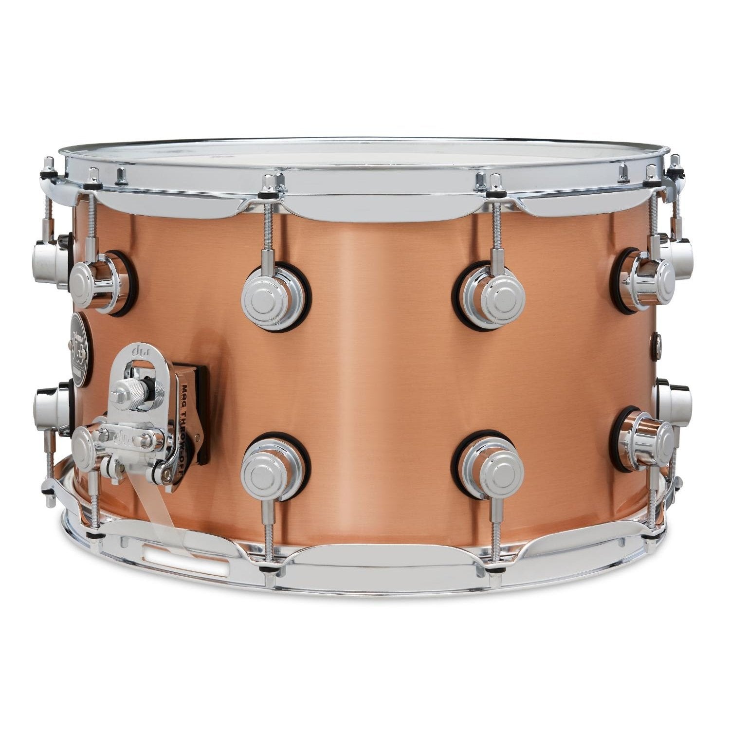 DW Performance Polished Copper Snare Drum 14x8 - Drum Center Of Portsmouth