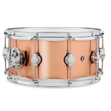 DW Performance Polished Copper Snare Drum 14x6.5 - Drum Center Of Portsmouth