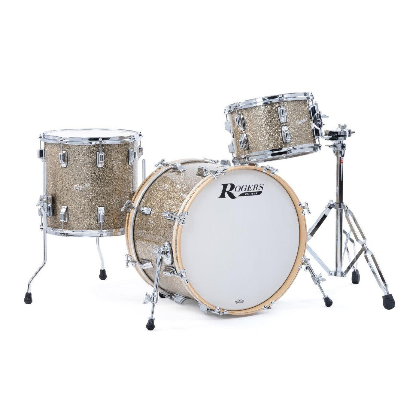 Rogers Dayton 3pc Drum Set 20/12/14 Ginger Glass - Drum Center Of Portsmouth