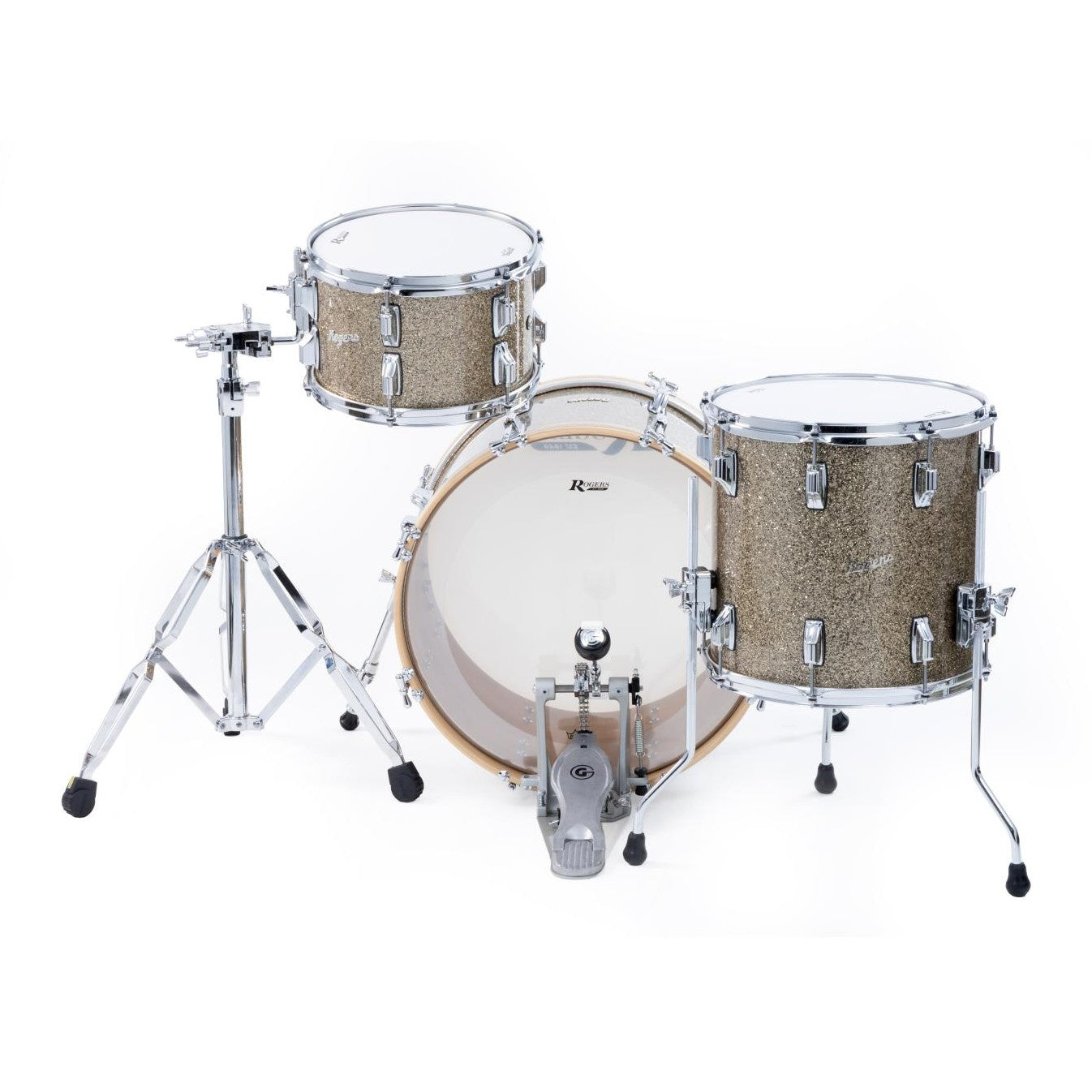 Rogers Dayton 3pc Drum Set 20/12/14 Ginger Glass - Drum Center Of Portsmouth