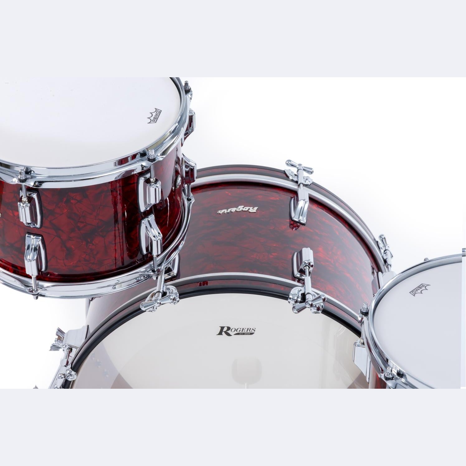 Rogers Dayton 3pc Drum Set 20/12/14 Red Diamond Pearl - Drum Center Of Portsmouth
