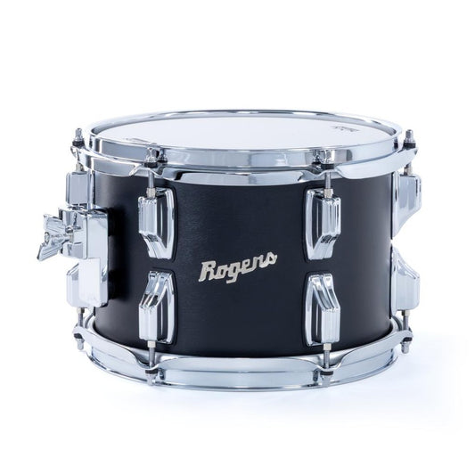Rogers Dayton Tom 10x7 Satin Black Lacquer - Drum Center Of Portsmouth