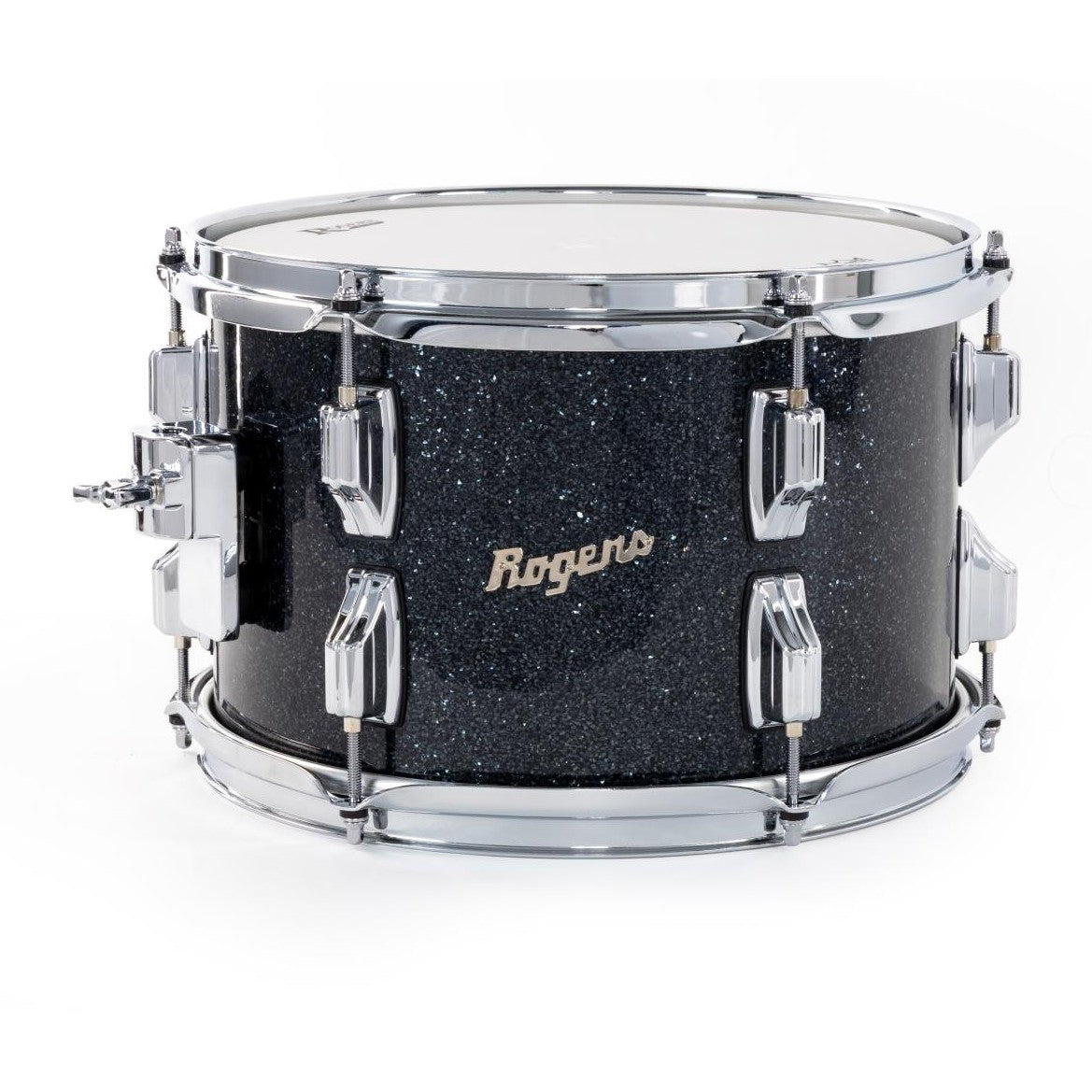 Rogers Dayton Tom 12x8 Black Glass - Drum Center Of Portsmouth