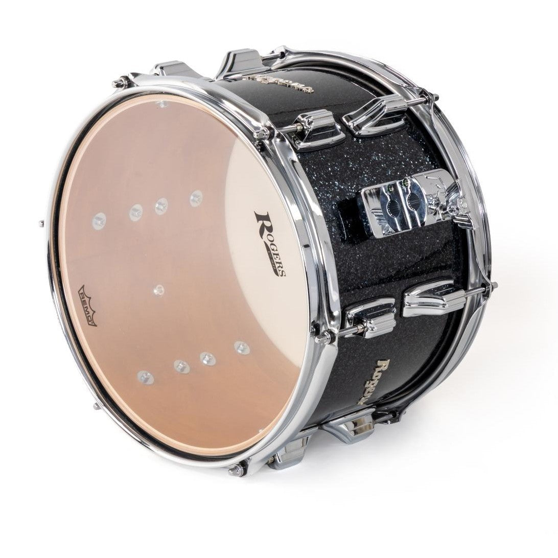 Rogers Dayton Tom 12x8 Black Glass - Drum Center Of Portsmouth