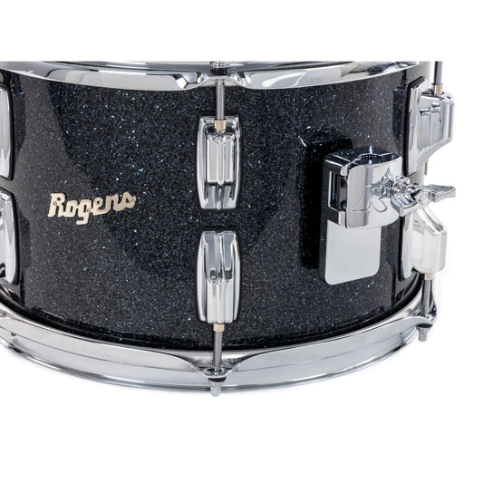Rogers Dayton Tom 12x8 Black Glass - Drum Center Of Portsmouth