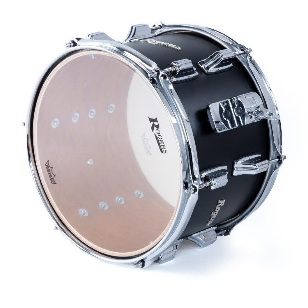 Rogers Dayton Tom 12x8 Satin Black Lacquer - Drum Center Of Portsmouth