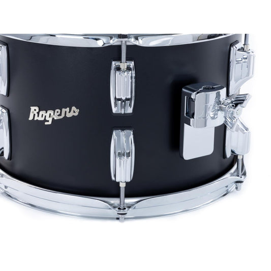 Rogers Dayton Tom 12x8 Satin Black Lacquer - Drum Center Of Portsmouth