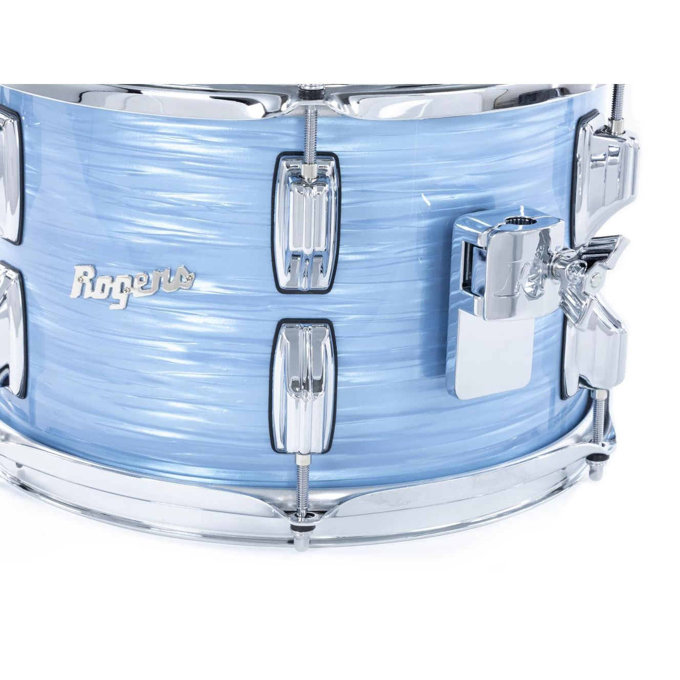 Rogers Dayton Tom 12x8 Sky Blue Ripple Pearl - Drum Center Of Portsmouth