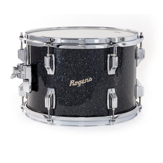 Rogers Dayton Tom 13x9 Black Glass - Drum Center Of Portsmouth