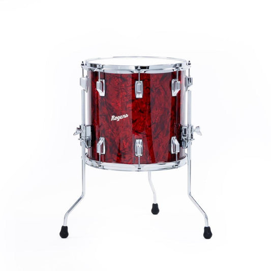 Rogers Dayton Floor Tom 14x14 Red Diamond Pearl - Drum Center Of Portsmouth