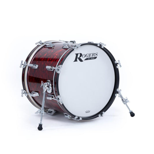 Rogers Dayton Bass Drum 18x14 Red Diamond Pearl - Drum Center Of Portsmouth