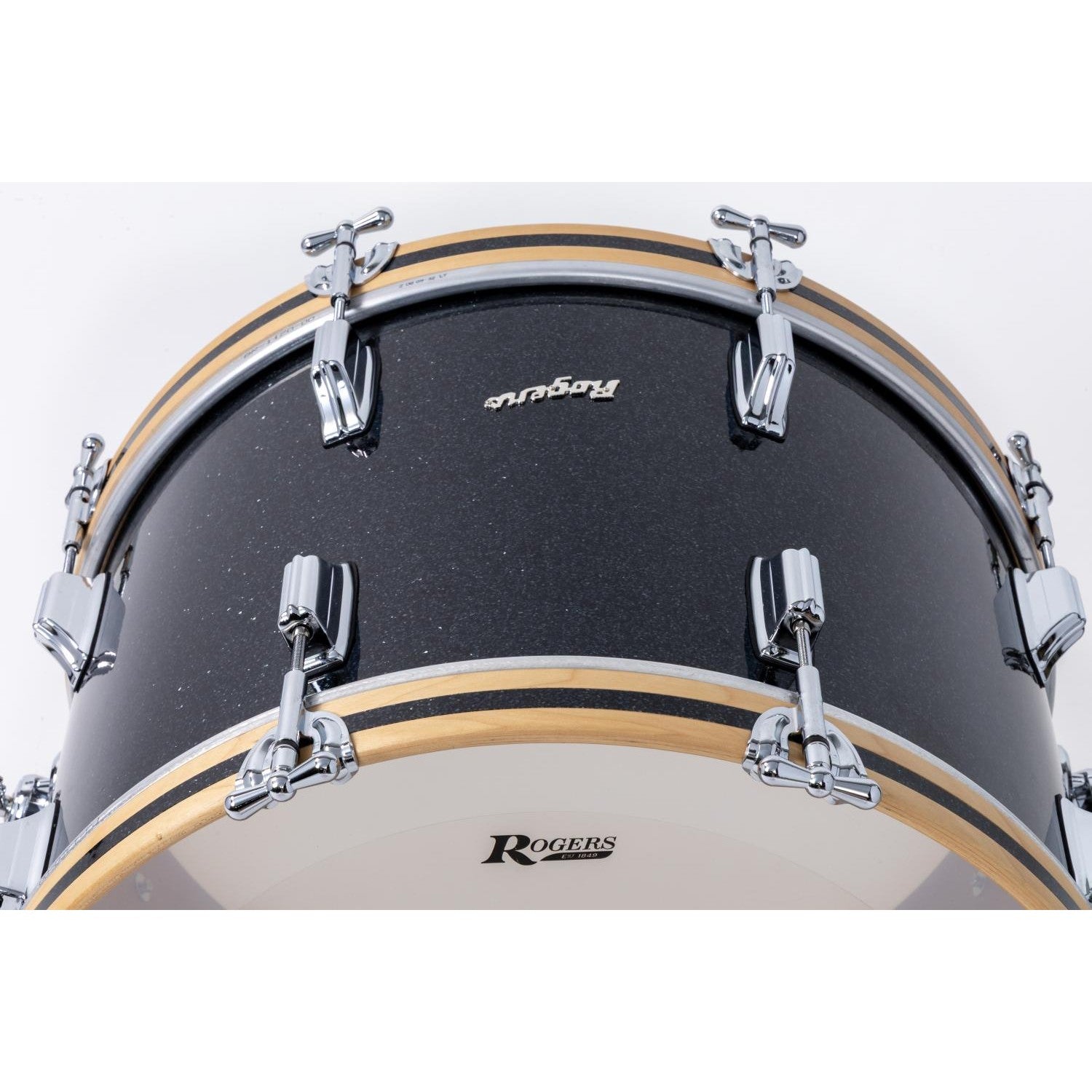 Rogers Dayton Bass Drum 20x14 Black Glass - Drum Center Of Portsmouth