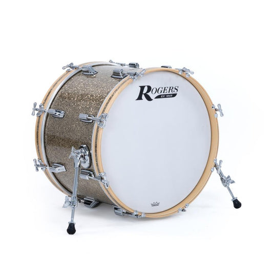Rogers Dayton Bass Drum 20x14 Ginger Glass - Drum Center Of Portsmouth