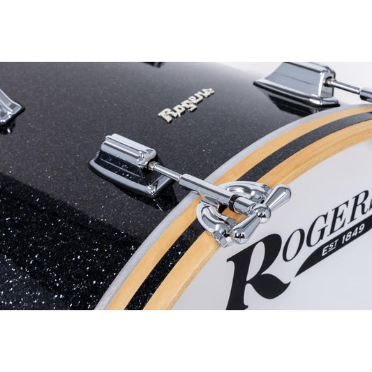 Rogers Dayton Bass Drum 22x14 Black Glass - Drum Center Of Portsmouth