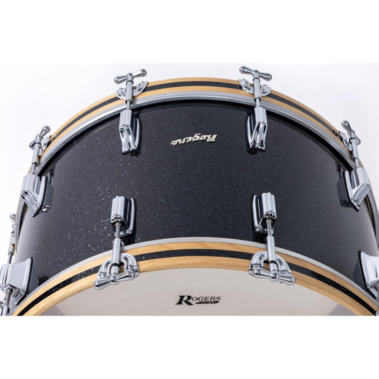 Rogers Dayton Bass Drum 22x14 Black Glass - Drum Center Of Portsmouth