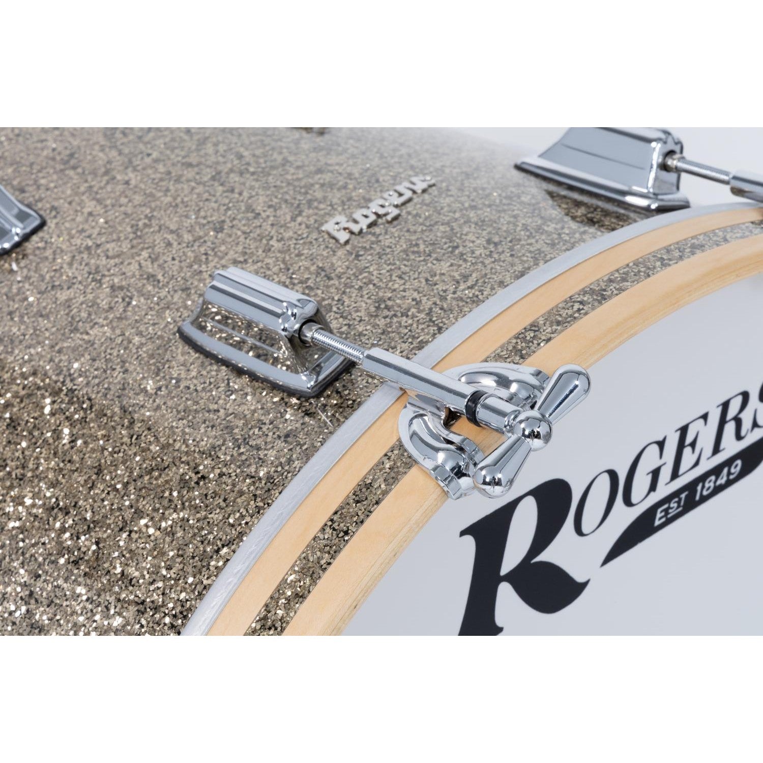 Rogers Dayton Bass Drum 22x14 Ginger Glass - Drum Center Of Portsmouth