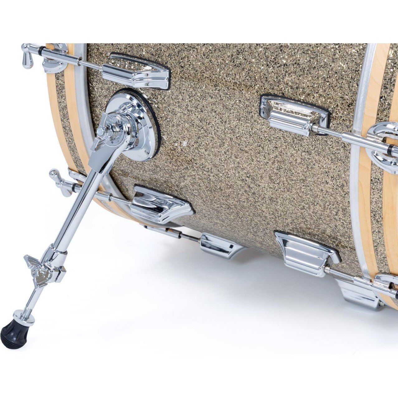 Rogers Dayton Bass Drum 22x14 Ginger Glass - Drum Center Of Portsmouth