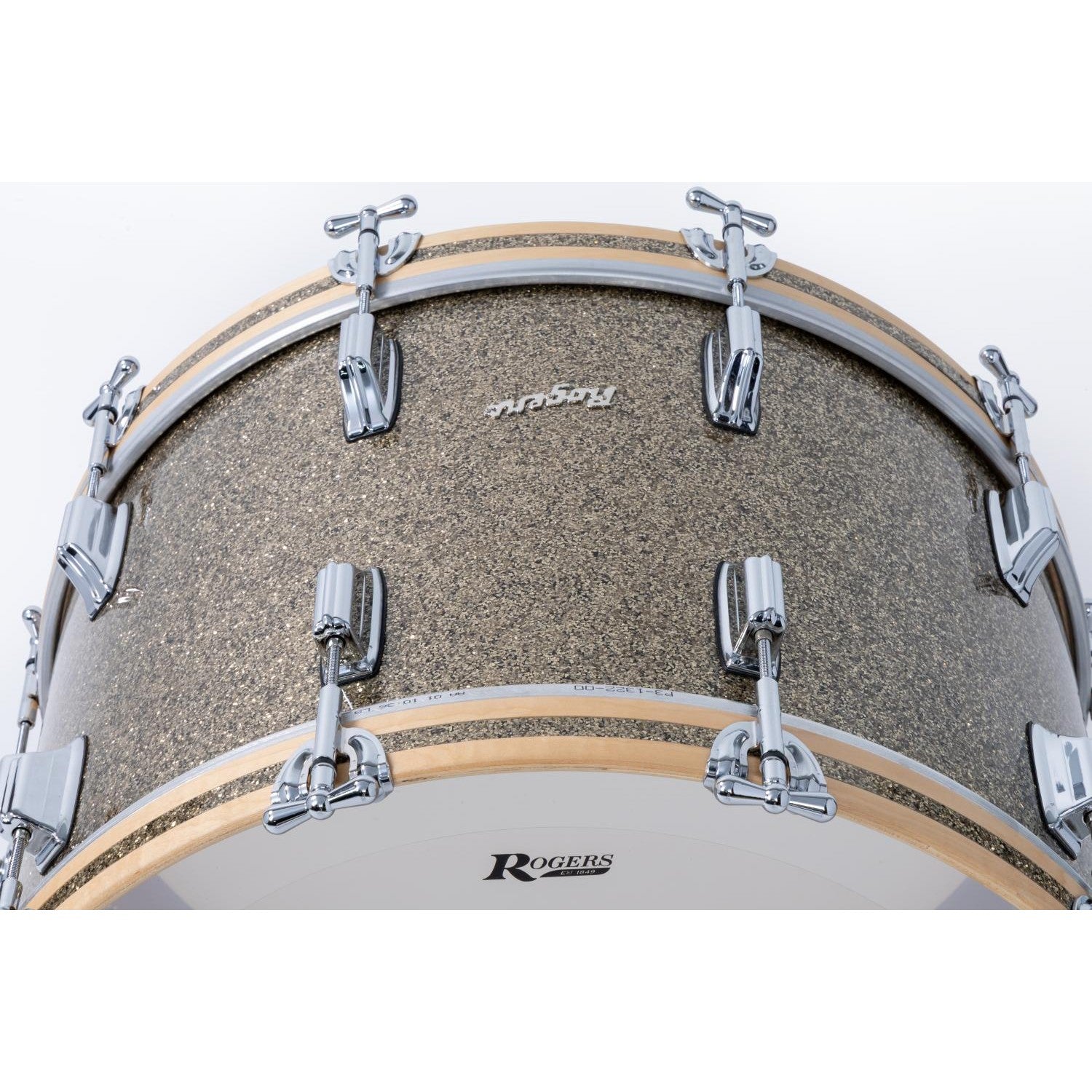 Rogers Dayton Bass Drum 22x14 Ginger Glass - Drum Center Of Portsmouth