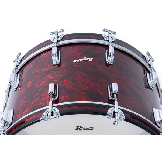 Rogers Dayton Bass Drum 22x14 Red Diamond Pearl - Drum Center Of Portsmouth