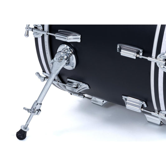 Rogers Dayton Bass Drum 22x14 Satin Black Lacquer - Drum Center Of Portsmouth