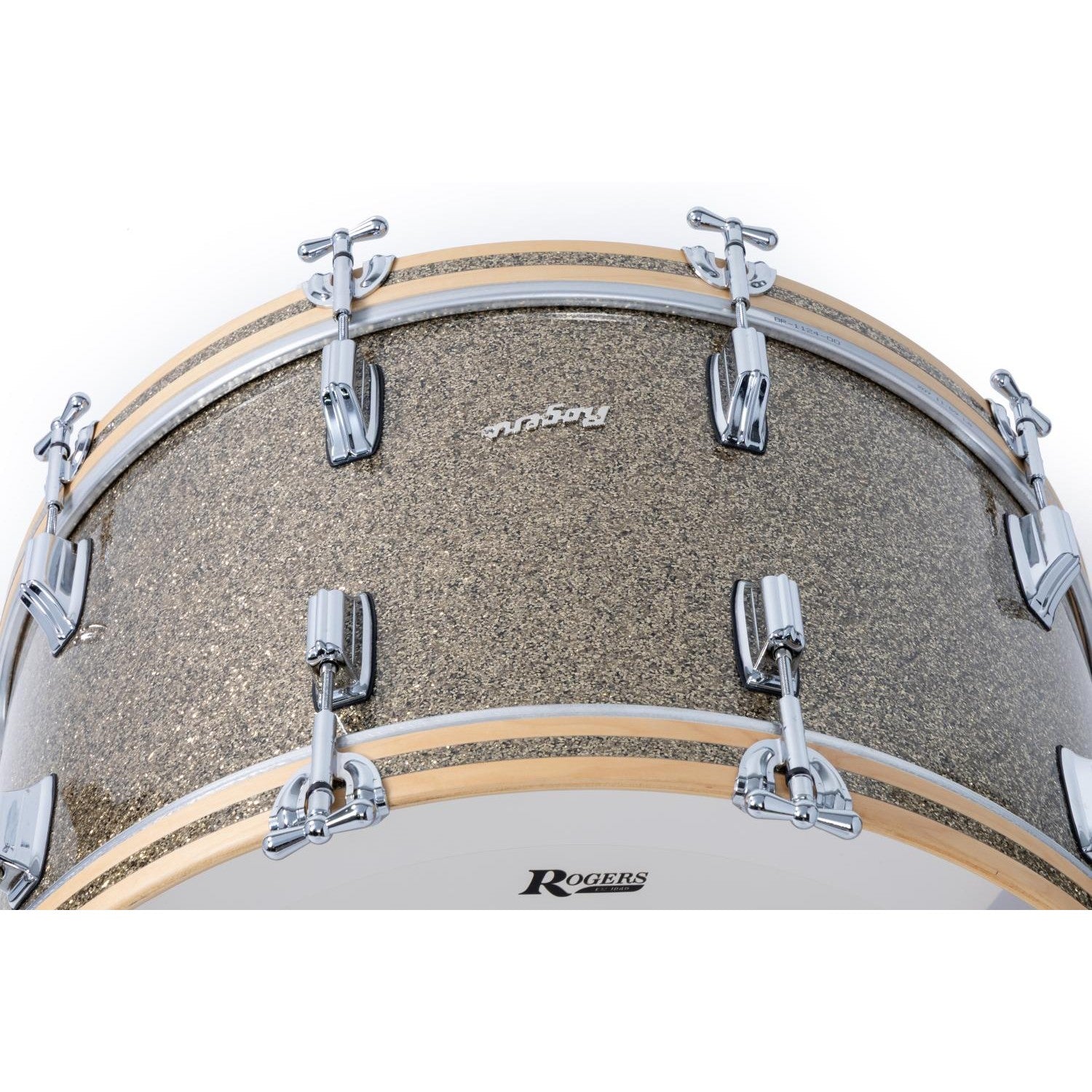 Rogers Dayton Bass Drum 24x14 Ginger Glass - Drum Center Of Portsmouth
