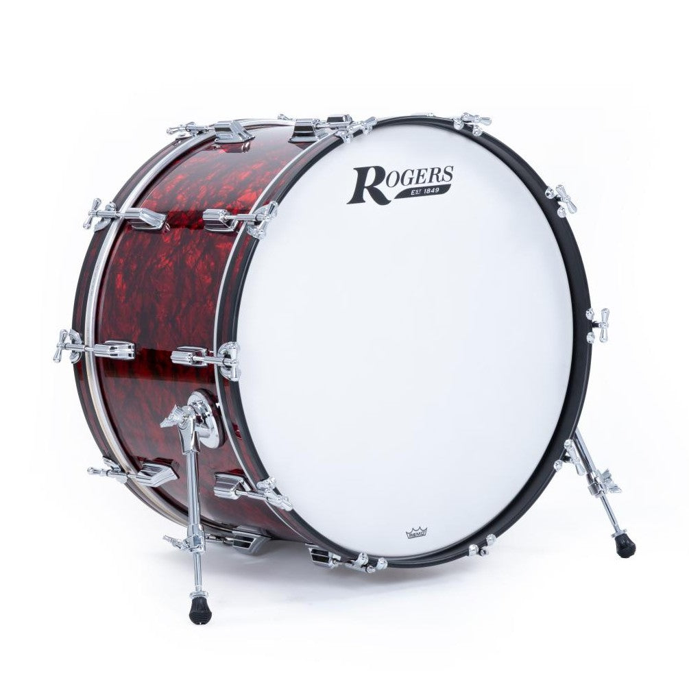 Rogers Dayton Bass Drum 24x14 Red Diamond Pearl - Drum Center Of Portsmouth