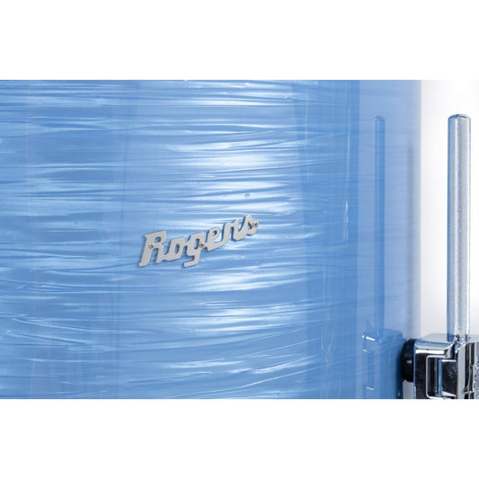 Rogers Dayton Floor Tom 16x16 Sky Blue Ripple Pearl - Drum Center Of Portsmouth