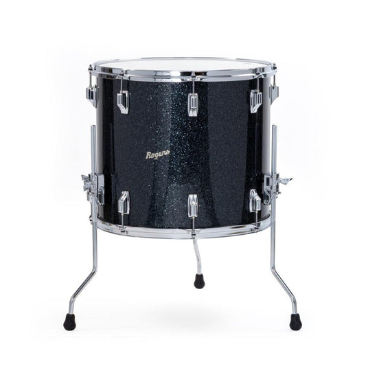 Rogers Dayton Floor Tom 18x16 Black Glass - Drum Center Of Portsmouth
