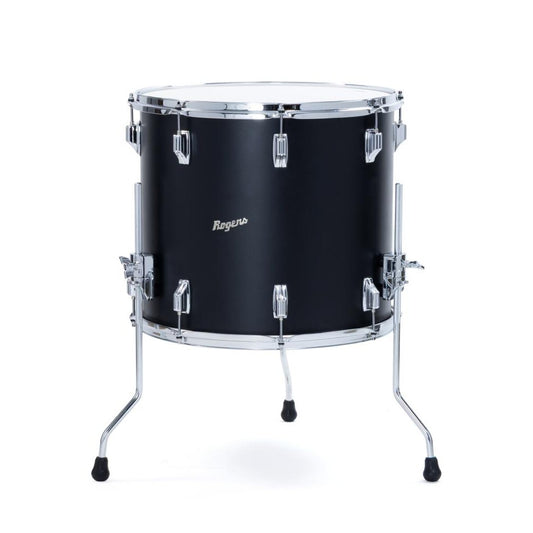 Rogers Dayton Floor Tom 18x16 Satin Black Lacquer - Drum Center Of Portsmouth