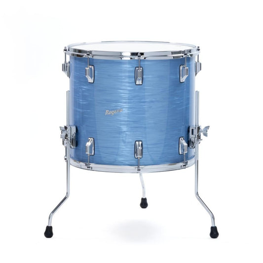Rogers Dayton Floor Tom 18x16 Sky Blue Ripple Pearl - Drum Center Of Portsmouth