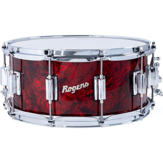 Rogers Dayton Snare Drum 14x6.5 Red Diamond Pearl - Drum Center Of Portsmouth