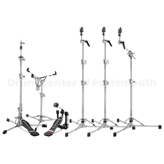 DW 6000 Hardware Pack w/3 Cymbal Stands & Strap Drive Pedal - Drum Center Of Portsmouth
