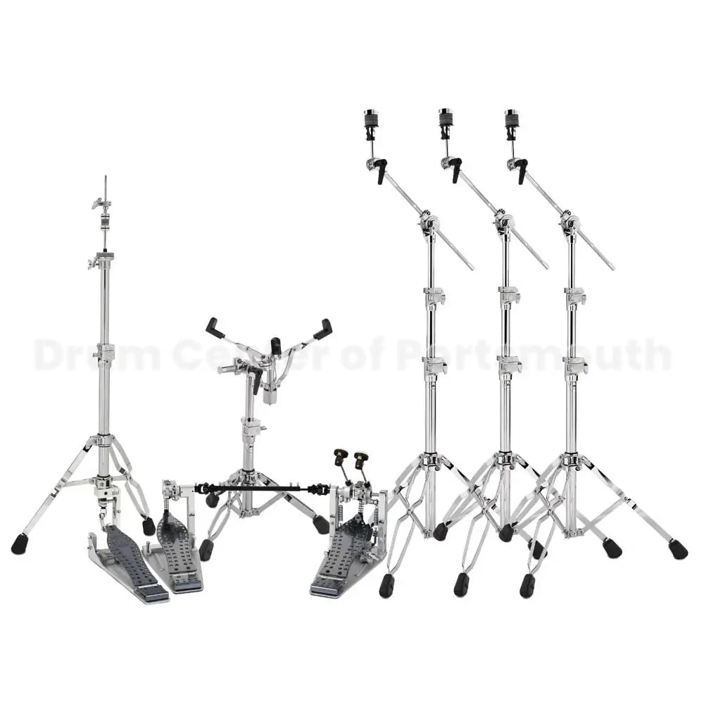dw mcd double pedal DW 9000 & MCD Hardware Pack w/Double Chain Drive Pedal