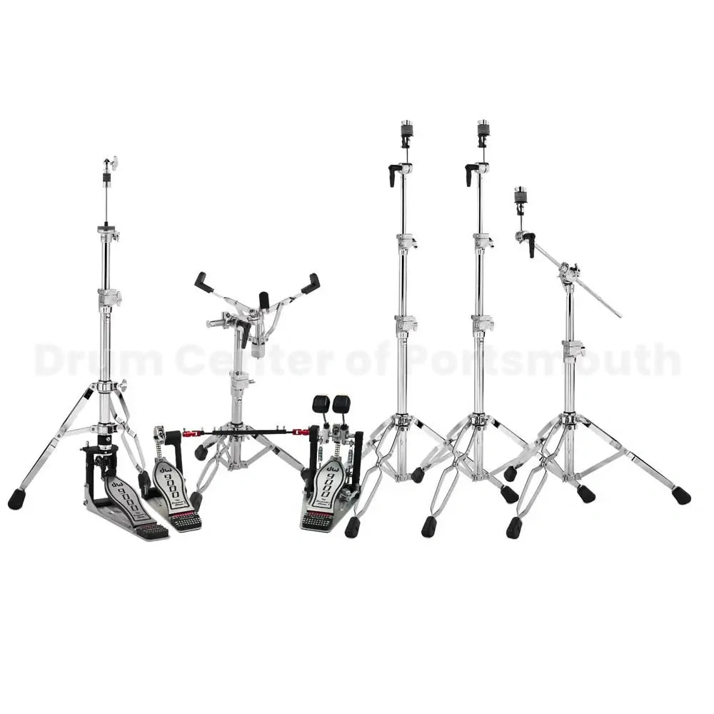 DW 9000 Touring Drummer's Hardware Pack w/Double 9000 Pedal - Drum Center Of Portsmouth