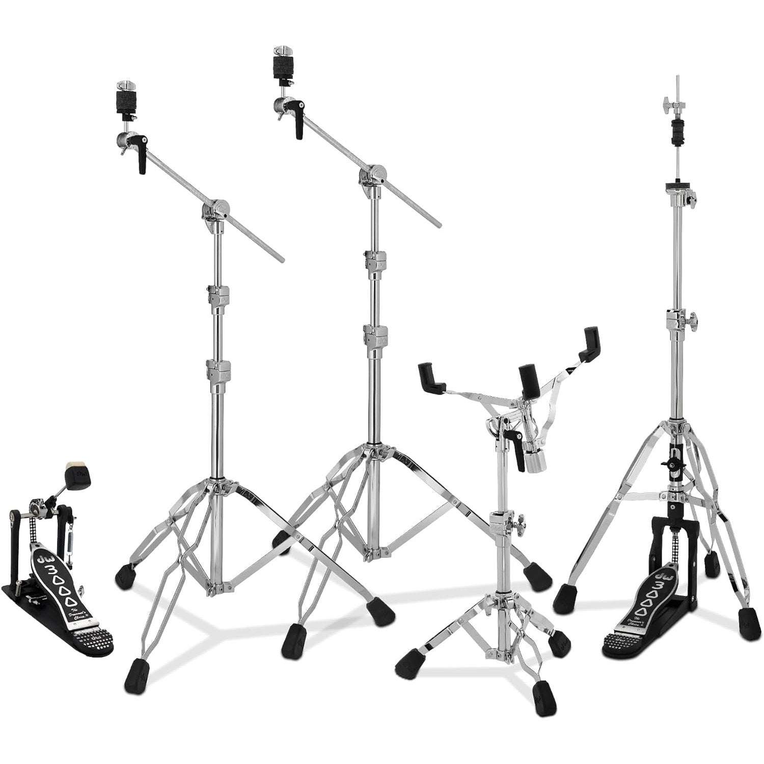 dw 3000 single pedal DW 3000 Series 5-Piece Drum Hardware Pack
