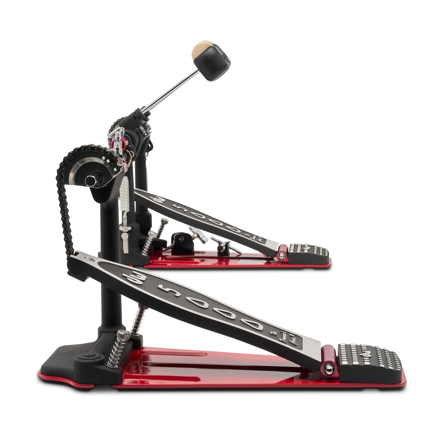 DW DWCP5002AD4 5000 Series Accelerator Double Bass Drum Pedal w/ Bag - Drum Center Of Portsmouth