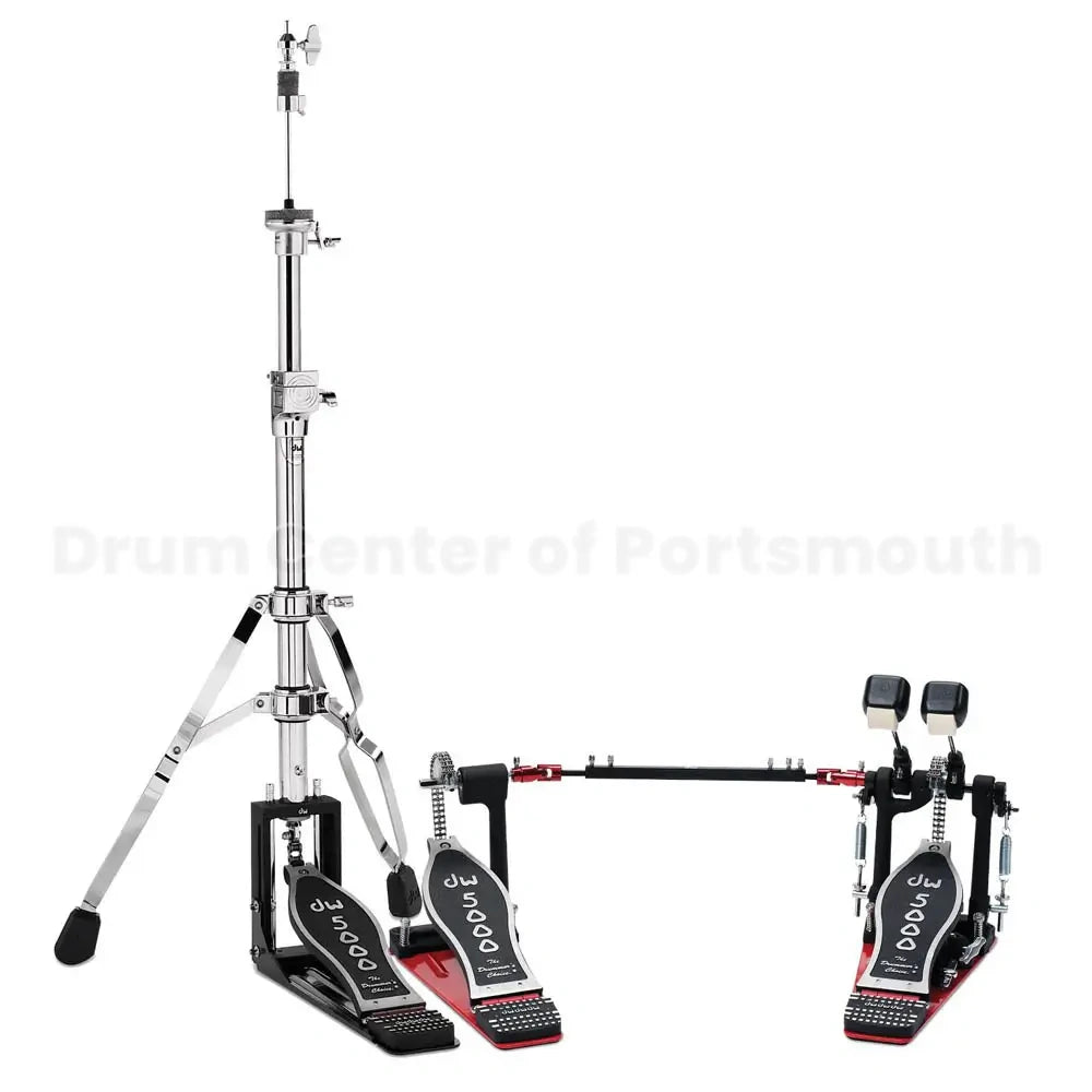 DW 5000 Double Bass Drum Pedal & Hi Hat Stand Combo - Drum Center Of Portsmouth